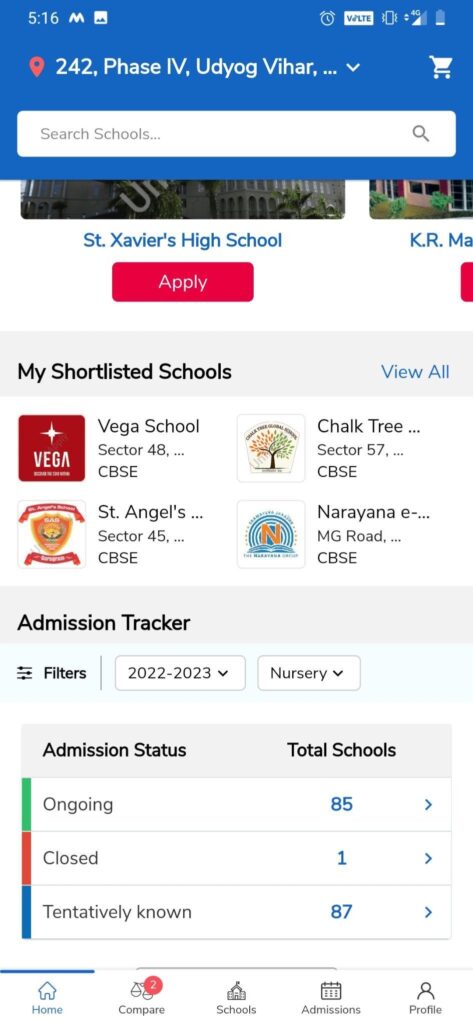 One stop destiantion to find the right school